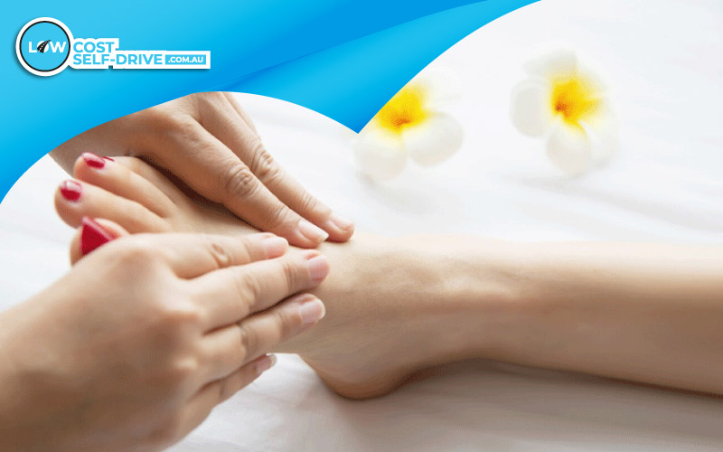 thumbnail woman receiving a foot massage, summer travel, Popular Holistic Retreats