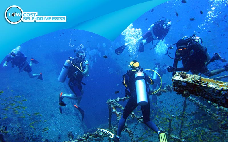 thumbnail group scuba diving, Australian adventure, January 2025, Queensland Great Barrier Reef adventure