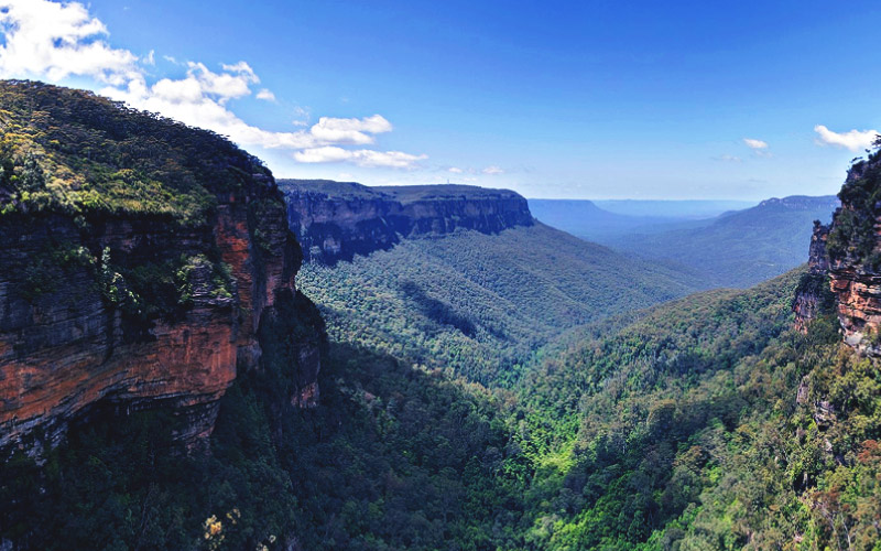 Blue Mountains, Australian adventure trip, January 2024, Australia